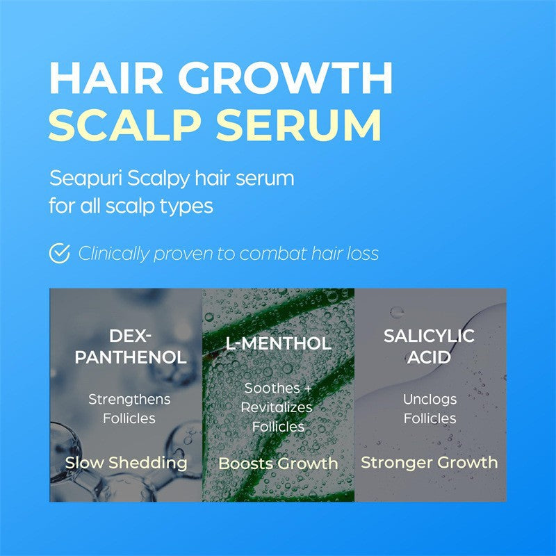 Spot Goods Scalpy Hair Growth Serum for Hair Loss Hair Essence Moisturizing Care