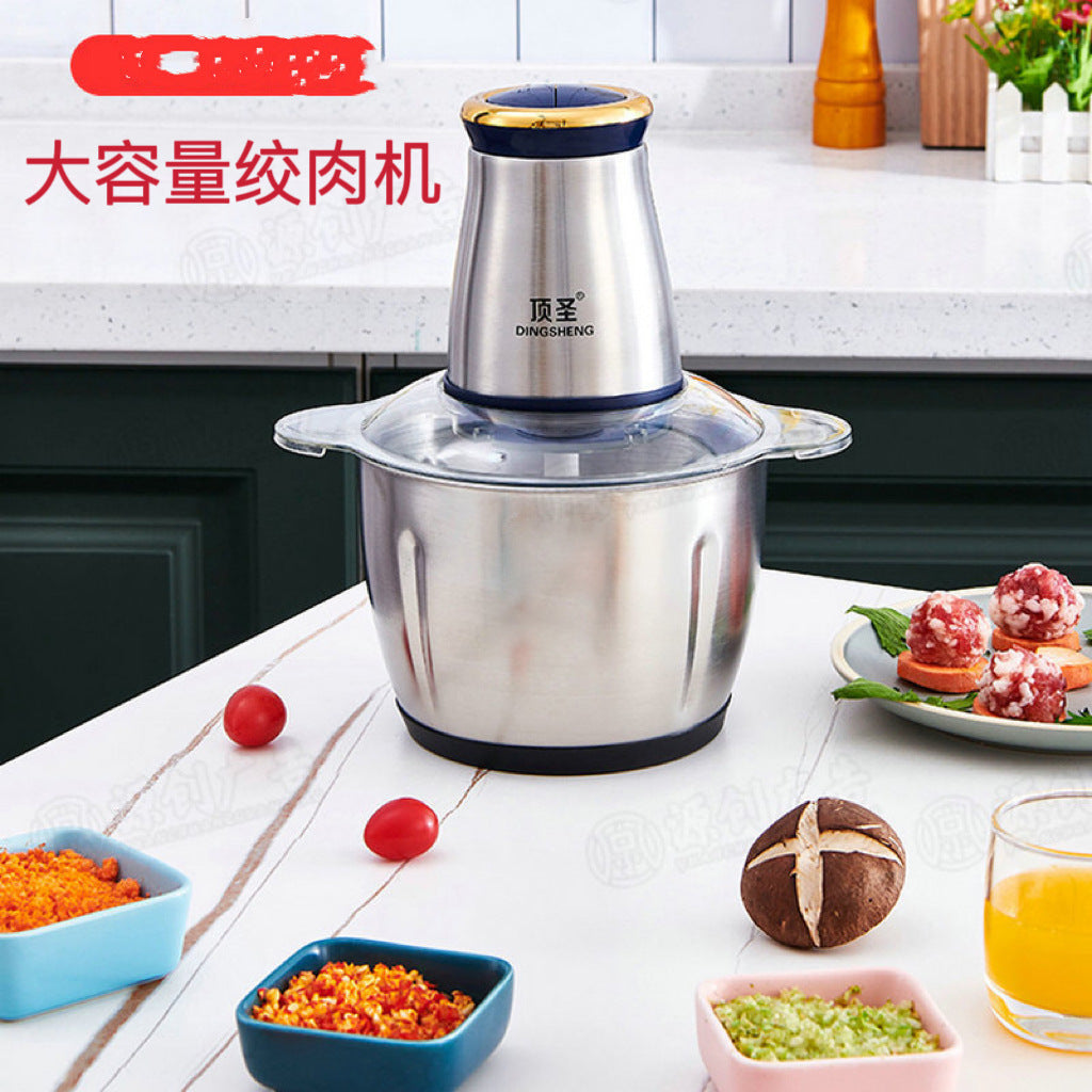 Home Kitchen Food Processor Mixer Vegetable Mincer Meat Grinder Manufacturer Supply Electric Stainless Steel Food Processor