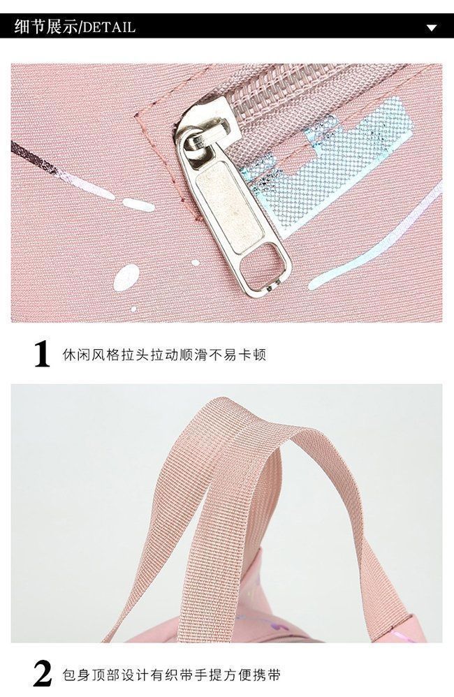 Cloth Bag Women Canvas Handheld Small Bag Oxford Cloth Waterproof Lunch Bag Phone Bag Women Bag New Style Mom Shopping Bag
