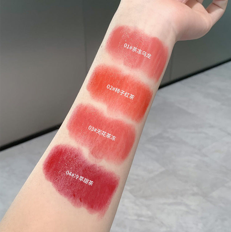 YPYP Bill Bear Solid Water Glossy Mirror Lipstick Moisturizing Brightening Lip Wrinkle Reduction Student Natural Look Tinted Lip Balm
