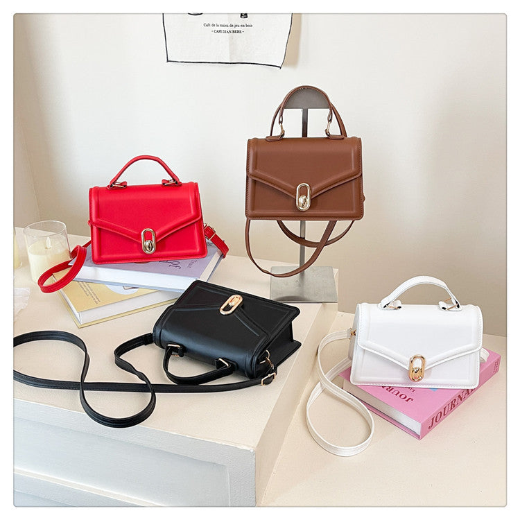 Fashionable and Elegant Small Square Bag2025Summer New Korean Style Niche Casual Commuter Crossbody Bag Trendy Shoulder Bag