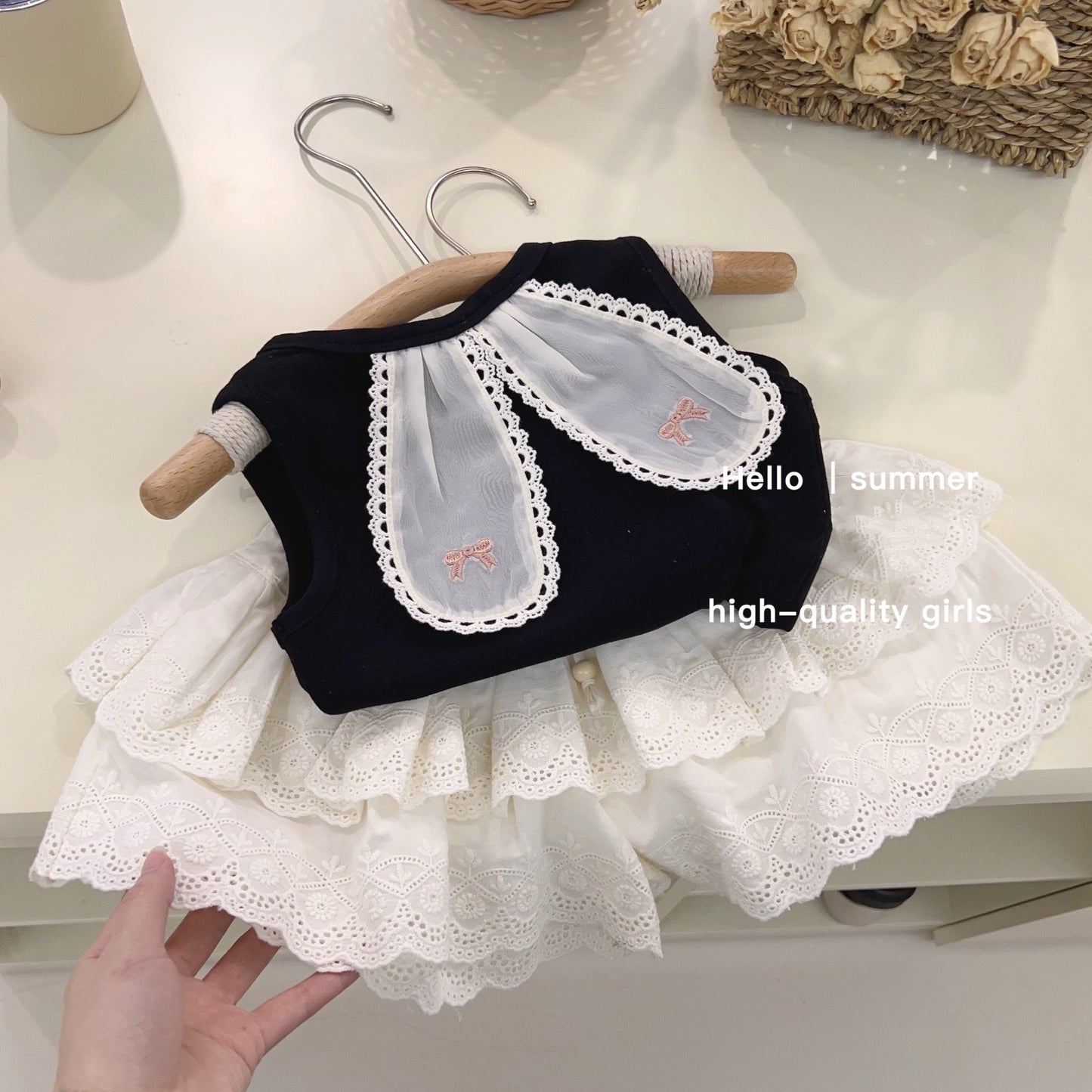 Style princess dress two-piece top