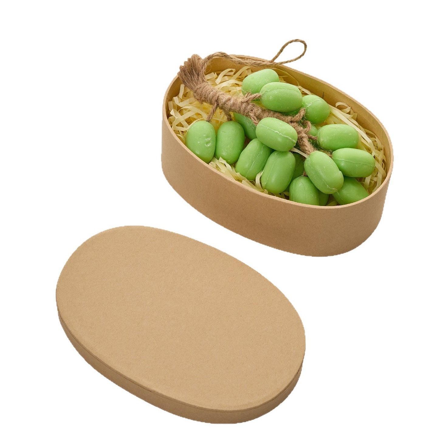 Handmade Soap Gift Box Grape Handmade Soap Gift Box Teacher's Day Gift Box Grape Scented Soap Gift Box Kraft Paper Box