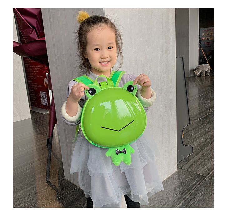 ~Anti-lost Backpack Cartoon Kindergarten Baby Boys Girls Children Eggshell Cute Small Backpack http://detail.1688.com/offer/963317968098.html
