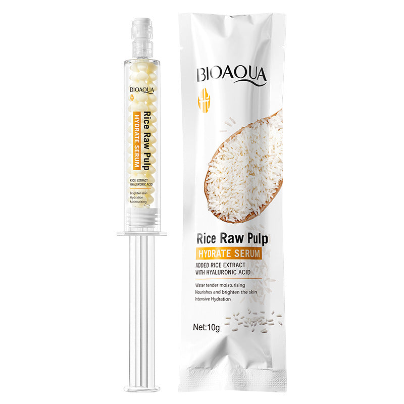 Full English Rice Skincare Set BIOAOUA Rice Puree Series Six-Piece Set Box Cross-Border Wholesale