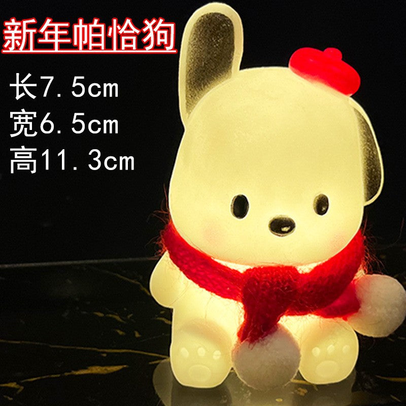 College Student Entrepreneurship Internet Celebrity Night Market Stall Small Goods Park Ring Toss Glowing Toys Street Stall Gifts Hot-Selling Gifts