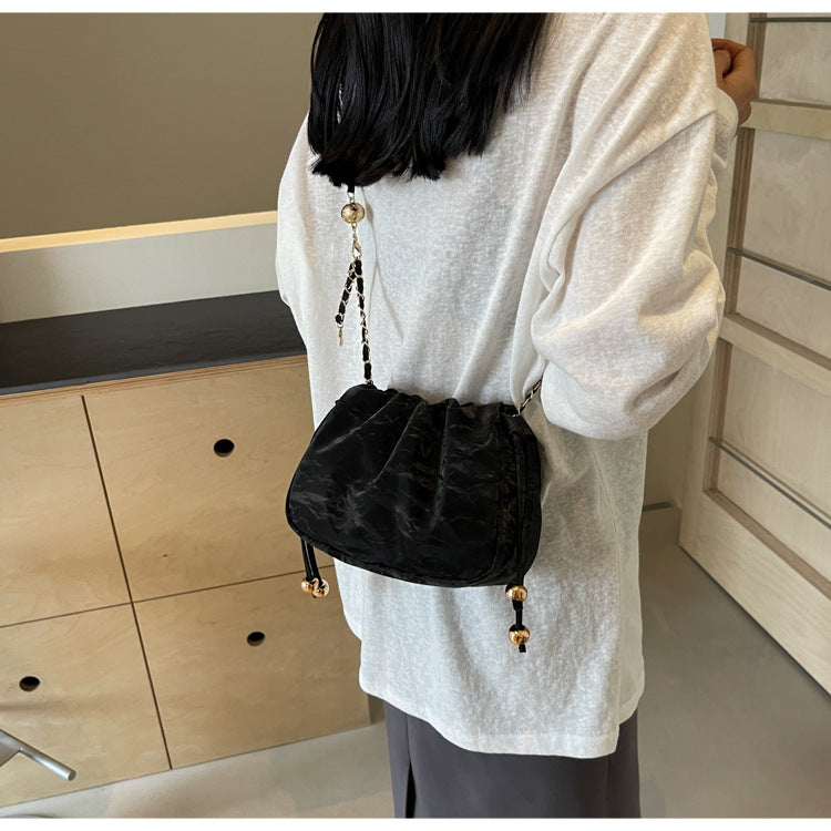 Popular Bags for Women This Year2024New Style Crossbody Bag for Women ins High-end stylish versatile single-shoulder chain bag for women