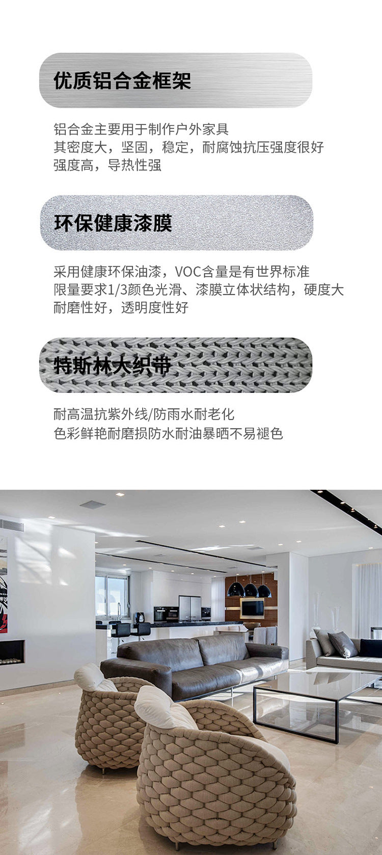 Nordic Courtyard Garden Rattan Sofa Designer Outdoor Open Balcony Leisure Furniture Sales Office Outdoor Rattan Chair