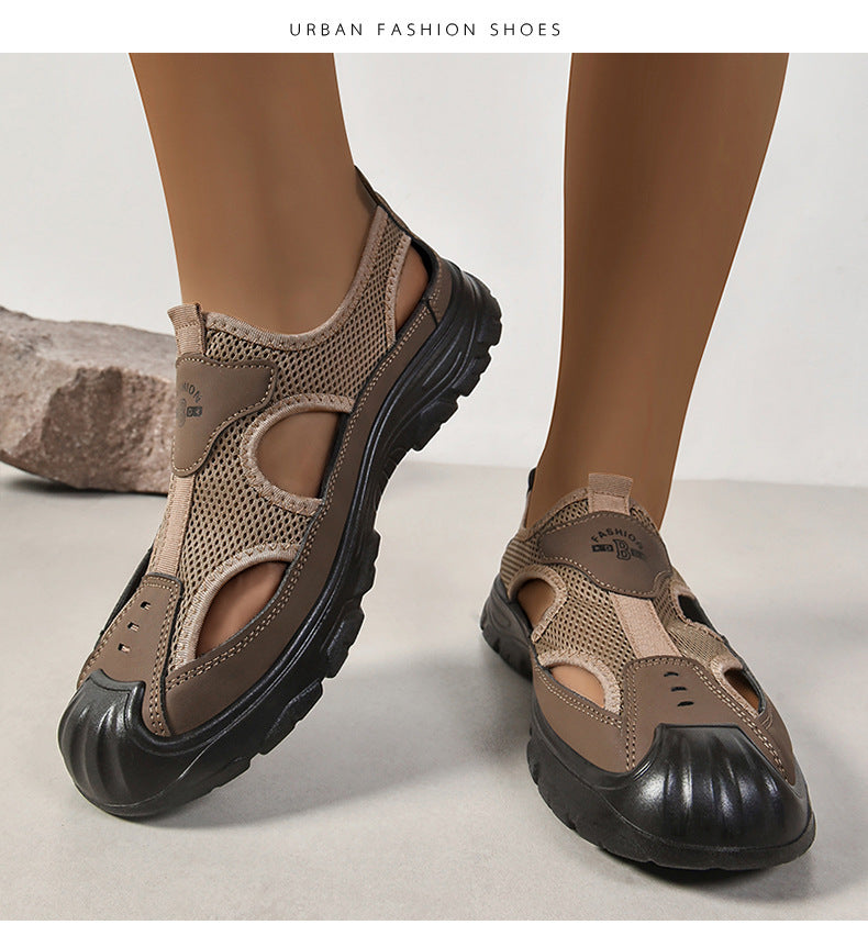 Men's Sandals2025New Cross-Border Snorkeling Shoes Beach Shoes Outdoor Hiking Shoes Outdoor Wading Stream Shoes