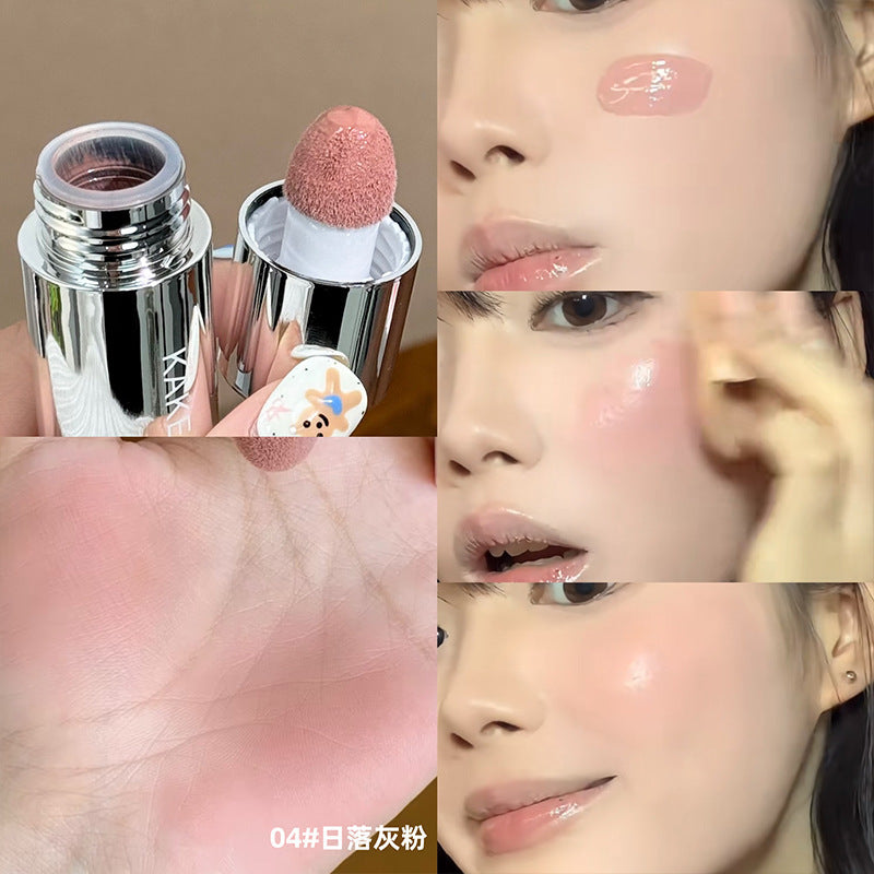 KAKE Velvet Liquid Blush Brightening Natural Korean Style Low Saturation Matte Blush Stick Affordable for Students