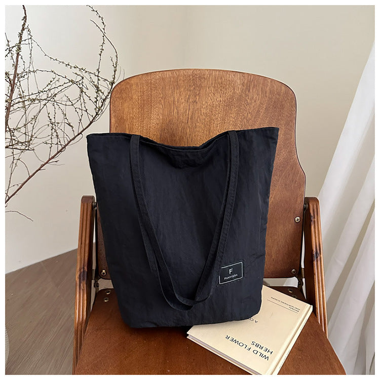 Foreign Trade New Solid Color Women's Bag Wholesale Large Capacity Women's Shoulder Bag Crossbody Bag ins Fashionable Versatile Commuter Bag