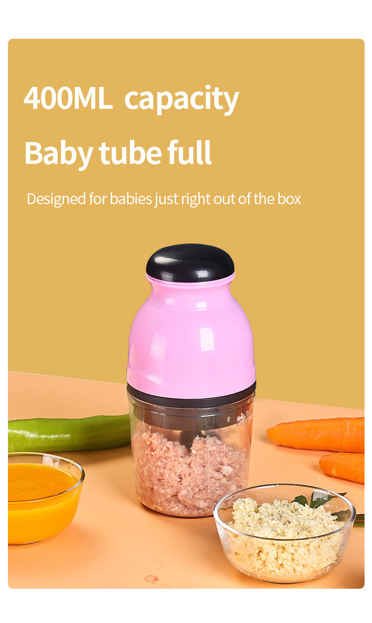 Supply Cross-Border Foreign Trade Hot-Selling Small Household Baby Food Processor Kitchen Baby Small Capacity Puree Blender