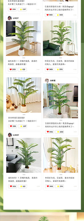 Artificial Green Plant High-End Light Luxury Anthurium Floor Potted Fake Flower Tree Indoor Living Room Bionic Plant Decorative Ornament