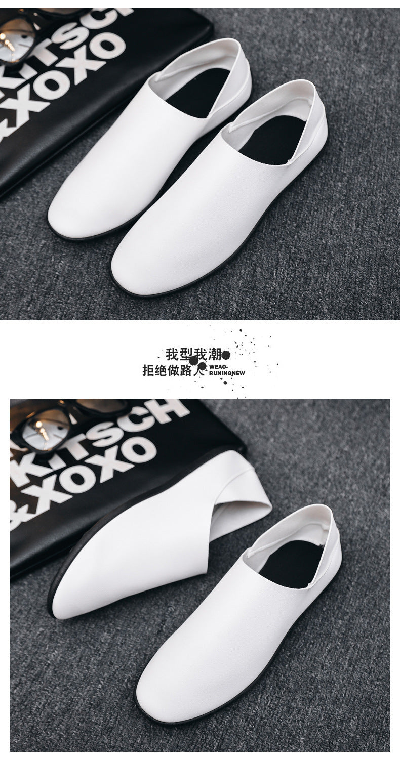 New Fashion Casual Sports Shoes Autumn Breathable Thick Sole Comfortable Casual Men's Shoes Men's Single Shoes Four Seasons Style