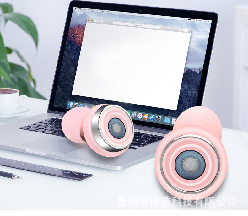 Cross-Border Hot Sale Noise-Cancelling Earplugs Silent Sleep Soundproof Anti-Noise Earplugs Split Silicone Earplugs Waterproof Manufacturer Wholesale