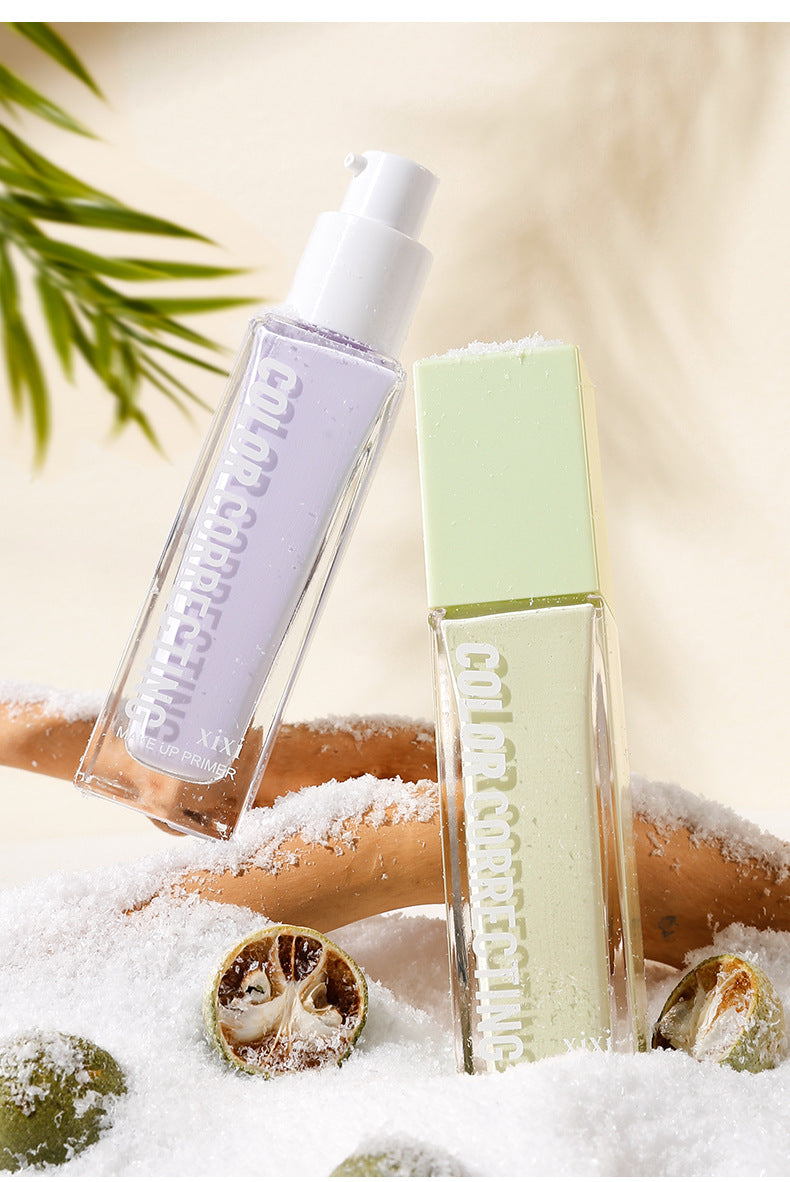 xixi Clear Tone Correcting Primer Dry Skin Creamy Skin Natural Lightweight Hydrating Primer Affordable for Students