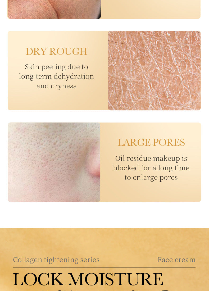 Cross-border Collagen Face Cream100g Hydrating, moisturizing, and rejuvenating skin cream for wholesale export skincare products