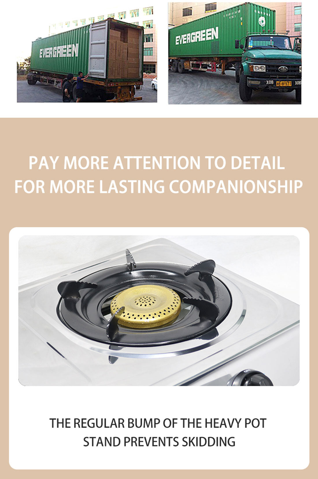 Multi-Burner Stainless Steel Clay Pot Stove Gas Stove Cross-Border Export Sales Stove Wholesale Gas Stove Source Manufacturer