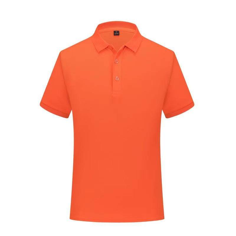 Short Sleeve polo Men's Summer Workwear Turn-down Collar Printed Work Shirt logo Patterned Advertising Shirt for Men polo Shirt