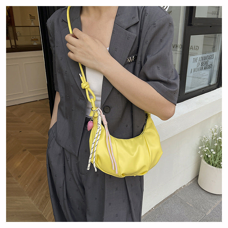 High-end Underarm Bag for Women2025New Trendy Fashion Versatile Casual Single Shoulder Bag Crossbody Dumpling Bag