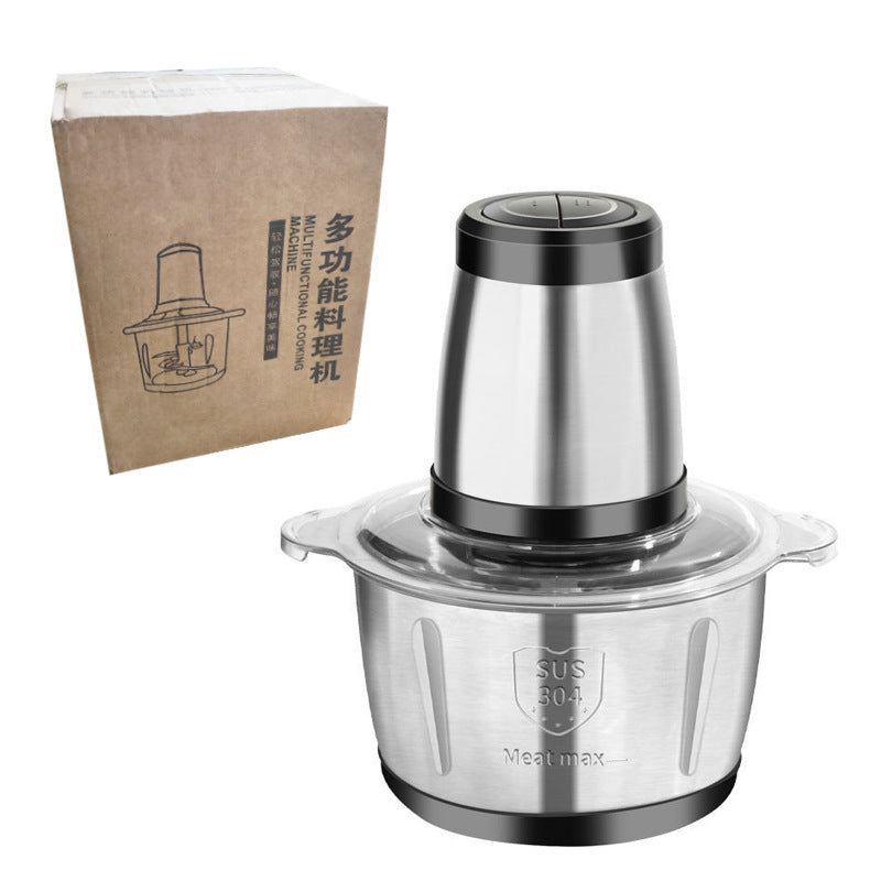 Meat Grinder Stainless Steel Multifunctional Household Small Food Processor Commercial Blender Kitchen Baby Food Gift
