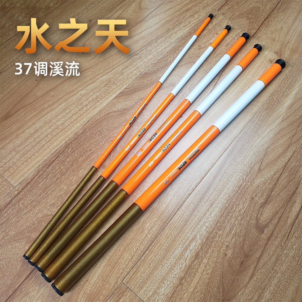 Cheap Fiberglass Hand Rod Wholesale Six Fishing Gear Fishing Rod Hand Rod Fishing Rod Set Fishing Gear Stream Rod Fishing Rod