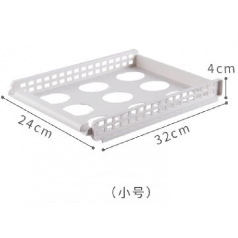 Extra Large Drawer Wardrobe Organizer Rack Clothes Storage Basket Plastic Multi-layer Stackable Compartment Storage Rack Chen Hema