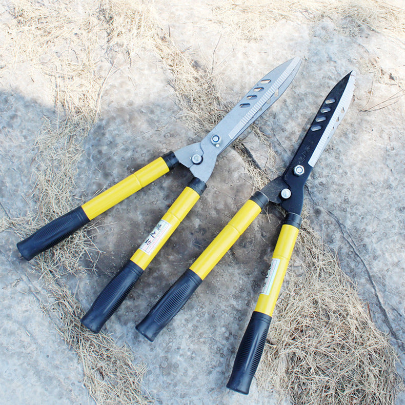 Gardening Scissors Telescopic Long Handle Garden Fruit Tree High Branch Hedge Shears Pruning Shears Lawn Shears SK5Effort-Saving Fence Shears