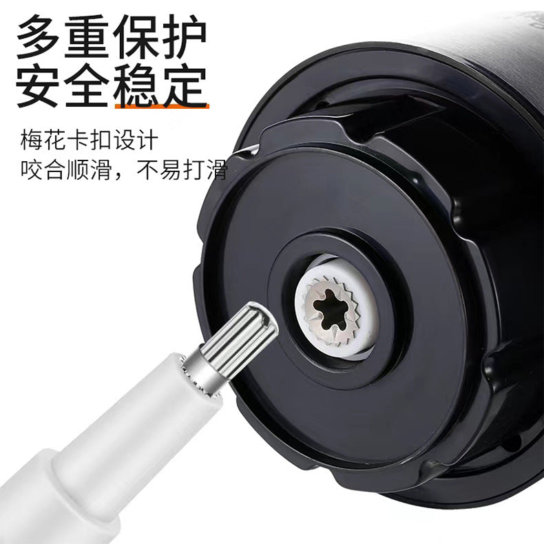 Long Deli6Electric Meat Grinder B Commercial Stainless Steel Kitchen High-Power Meat Grinder High-Power Food Processor