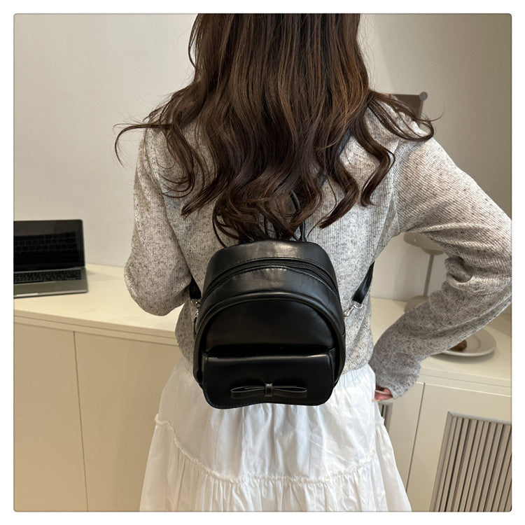 Simple Double Shoulder Small Bag for Women Spring Summer2025New Single Shoulder Crossbody Bag Korean Style Women's Fashion Handheld Small Square Bag