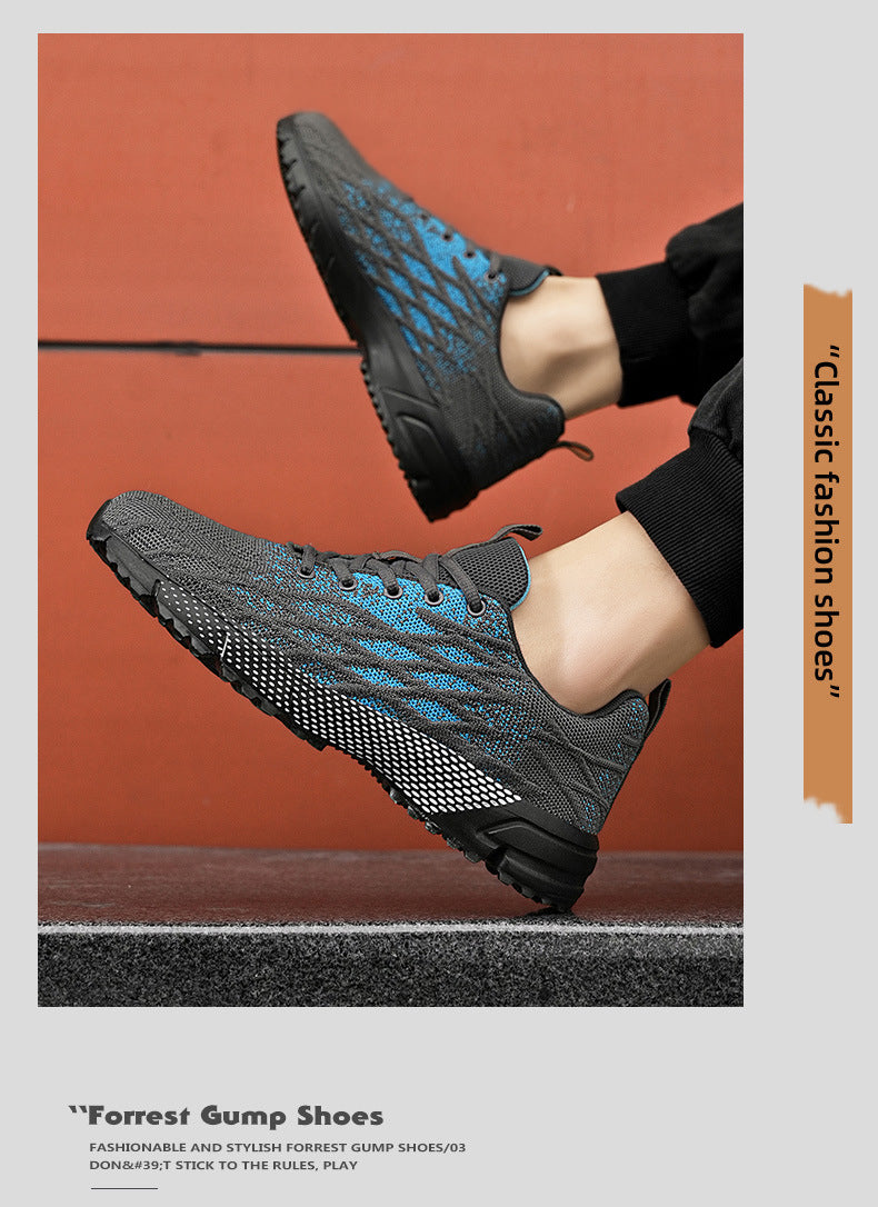 Men's New Low-Top Mesh Shoes Lightweight Comfortable Cushioned Sneakers Outdoor Fashion Versatile Casual Men's Shoes