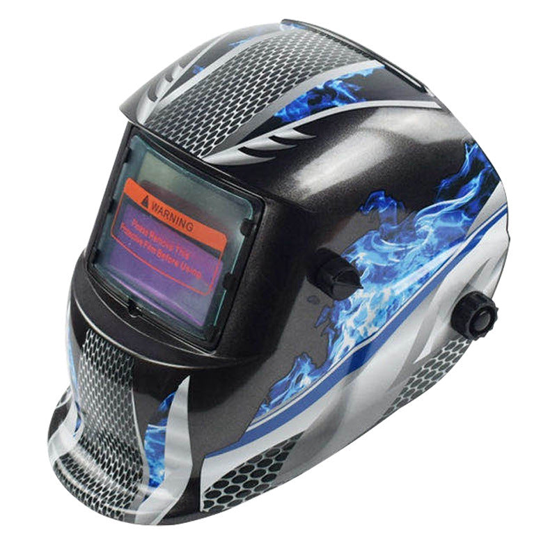 107Solar Automatic Dimming Welding Protective Mask Head-mounted Argon Arc Welding LCD Welder Mask