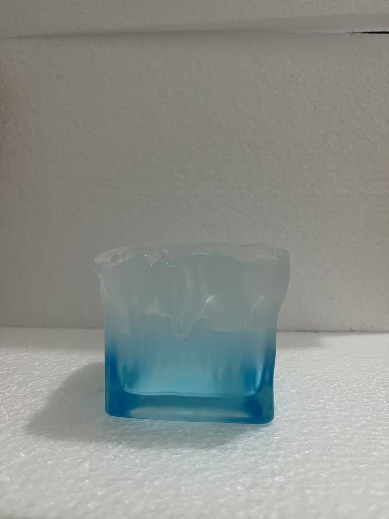 ins Fashionable Classic Creative Home Bedroom Hotel Office Trendy Glacier Glass Ashtray