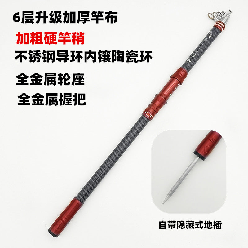 Sea Rod Fishing Rod Wholesale Long Casting Rod Fishing Rod Sea Rod Full Set Fishing Rod Set Fishing Gear Fishing Rod Cross-Border Fishing Gear Meter