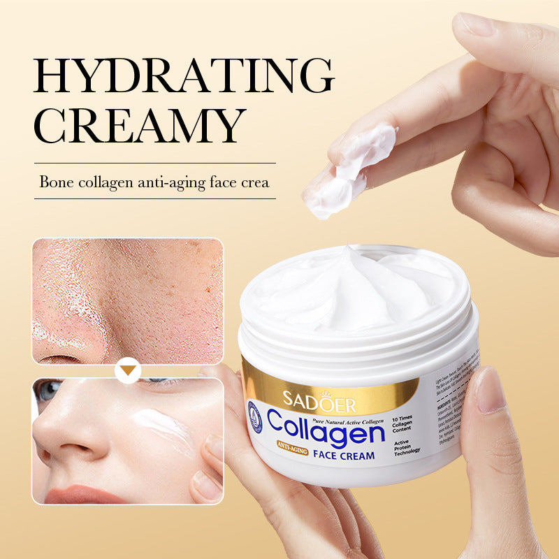 Cross-border Collagen Face Cream100g Hydrating, moisturizing, and rejuvenating skin cream for wholesale export skincare products