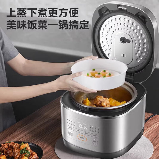 Supor Rice Cooker5L Large Capacity Household Intelligent Multi-Functional Rice Cooker Blue Diamond Thick Boiler50FC0054