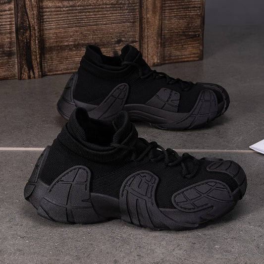 Men's Shoes Summer Breathable Casual Shoes New Cross-border Octopus Thick-soled Shoes Soft-soled Comfortable Sports Shoes Outdoor Hiking