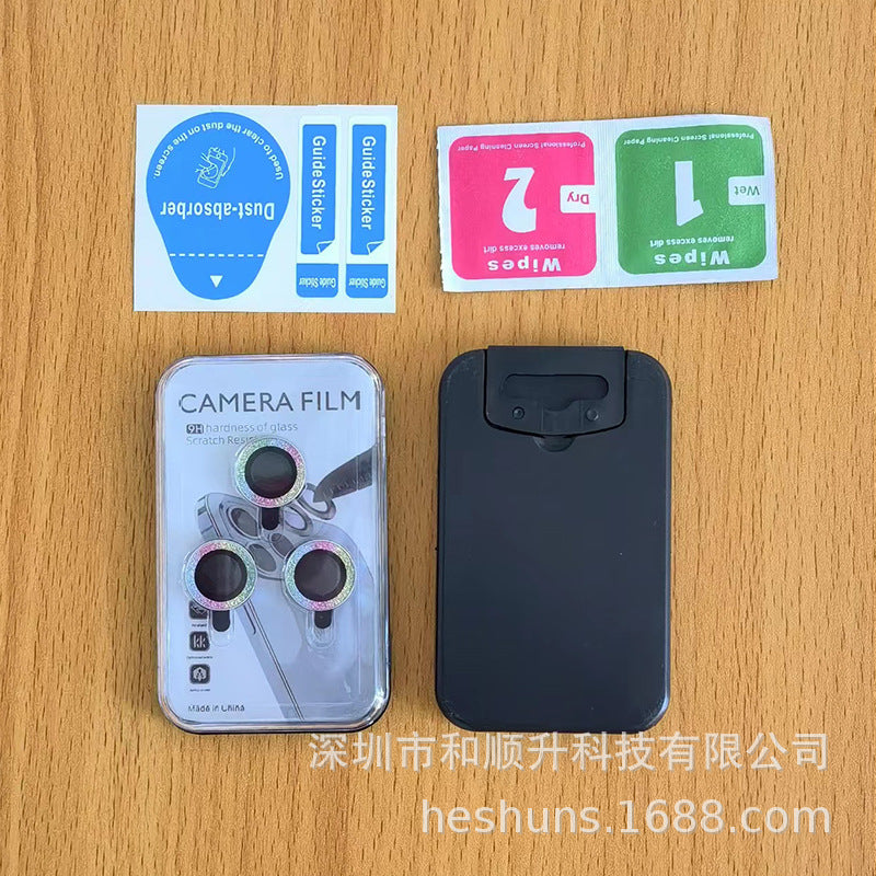 Suitable for Apple 13Promax Diamond Lens Protector Ring