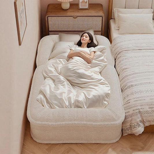 Human Dog House Lazy Sofa Recliner Bed Single Seat Foldable Dual-use Balcony Bedroom Tatami Backrest Chair
