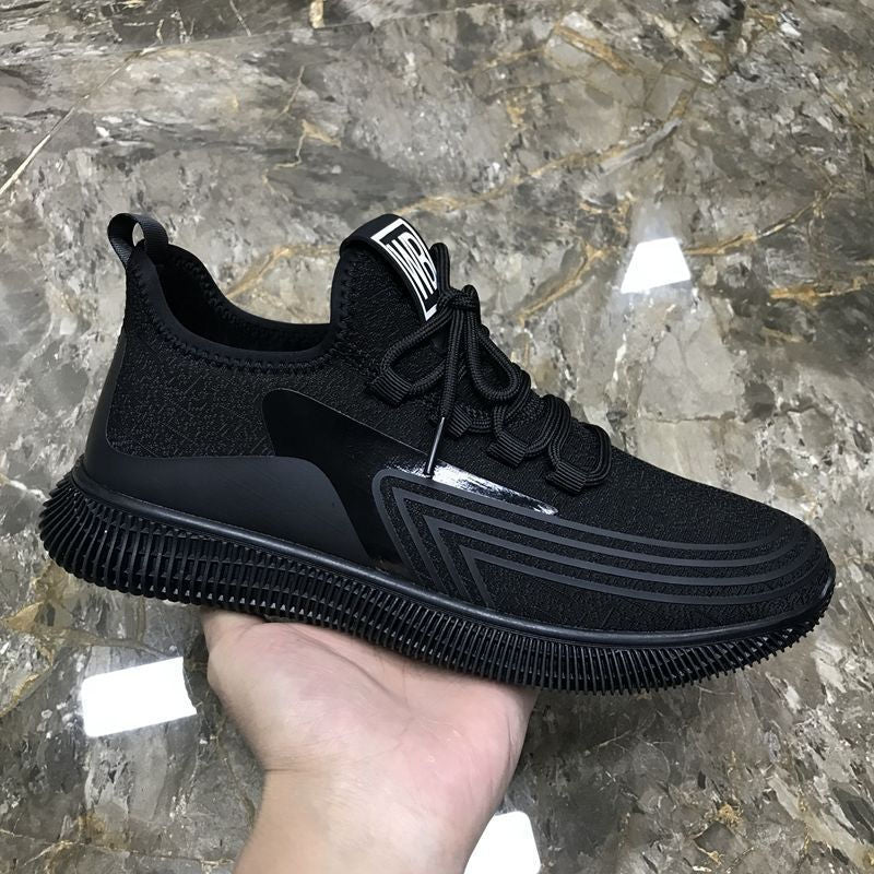 Men's Sneakers2024Spring New Trendy Casual Shoes Running Shoes Couple Shoes Mesh Flyknit Shoes Export