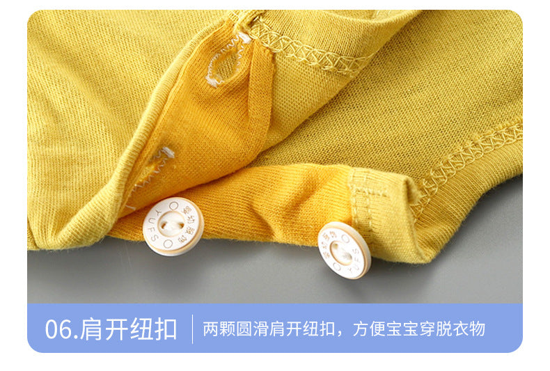 Children's Summer Short Sleeve Set a Cotton-like Boys' and Girls' Clothing t T-shirt Baby Summer Clothing2025Children's Clothing