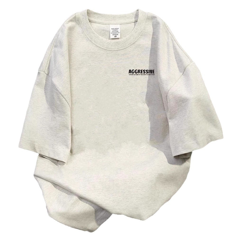 1688Wholesale Clothing2024Summer Streetwear Women's Short Sleeve t Shirt Women's Korean Style Loose Cotton Top Base Layer