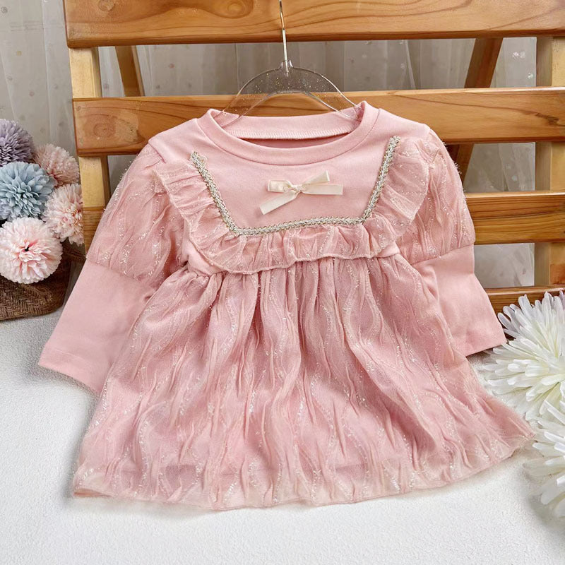 Stylish Little Girl Princess Dress
