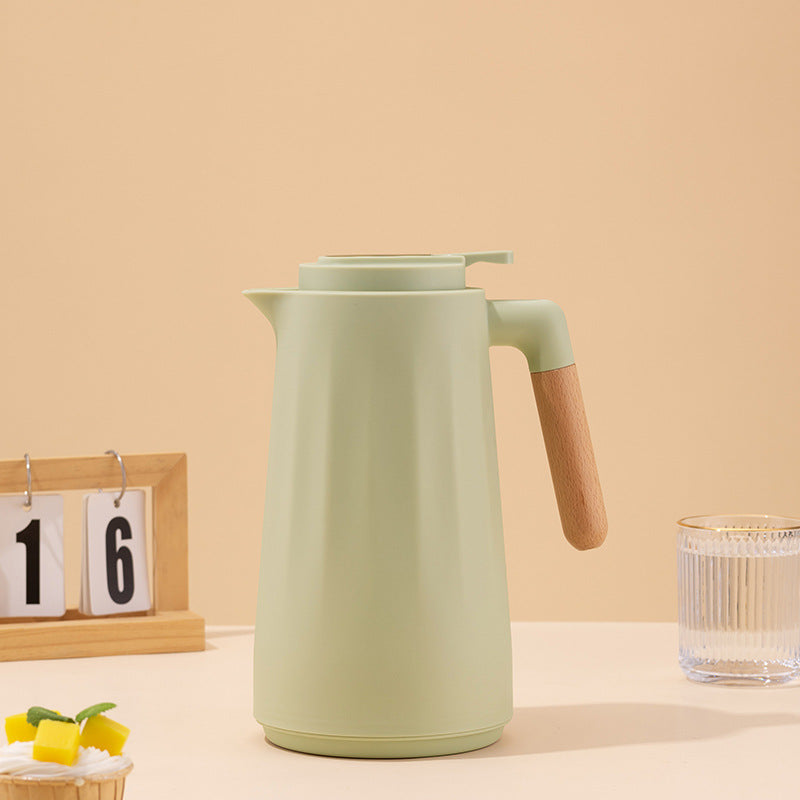 Cross-Border Insulated Kettle Household Glass Inner Liner Warm Kettle Simple Office Coffee Large Capacity Hot Water Kettle Insulated Water Kettle