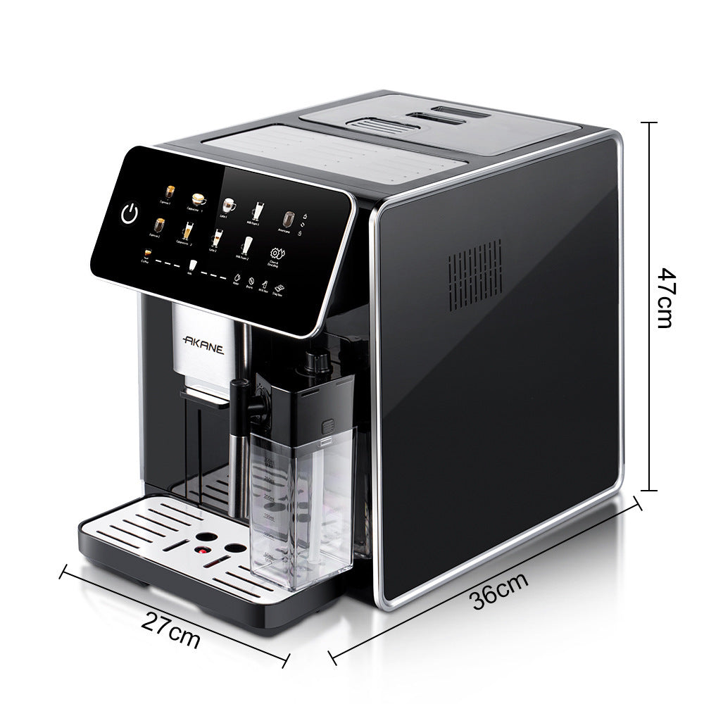 European Standard Cross-Border Fully Automatic Coffee Machine with Automatic Cleaning and Milk Frothing Function DIY Latte Art