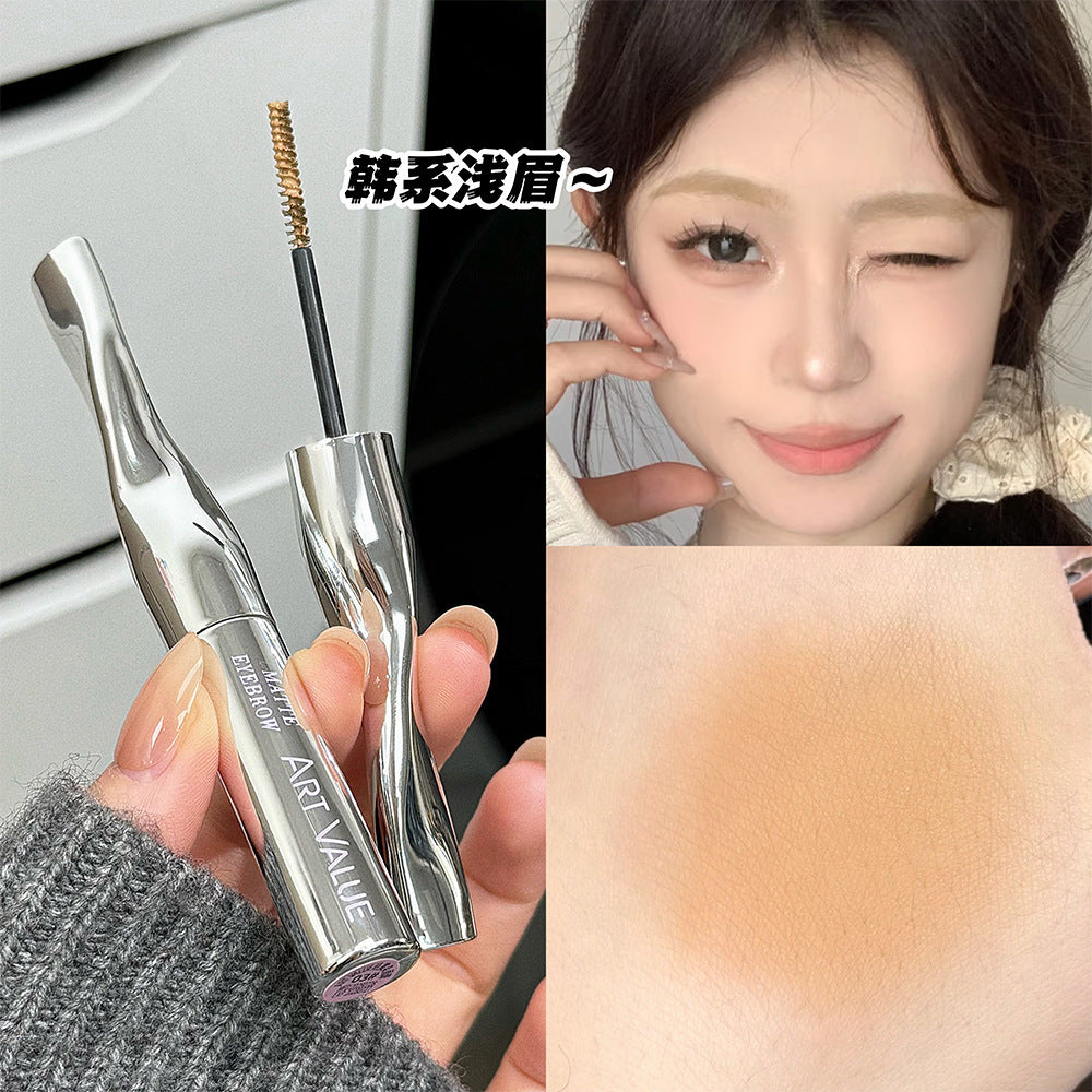Art Value Light Mist Long-lasting Eyebrow Dye Korean Style Light Brown Matte Eyebrow Cream for a Natural Look with Distinct Hair Lines829