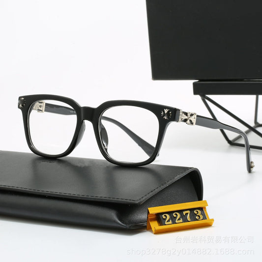 European and American Style New Sunglasses for Men and Women, Square Frame, Classic Travel Fashion Optical Glasses2273