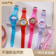 Cartoon Children's Watch Epoxy Sanrio Watch Elementary School Quartz Watch Wholesale Cross-Border E-commerce Wristwatch Decoration