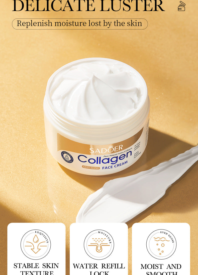 Cross-border Collagen Face Cream100g Hydrating, moisturizing, and rejuvenating skin cream for wholesale export skincare products