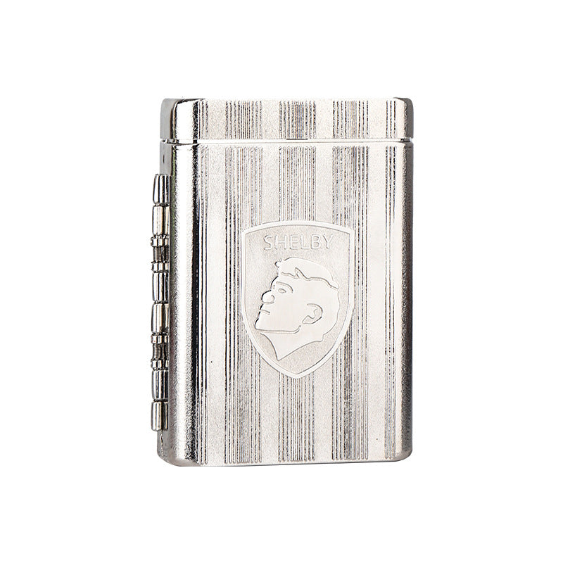 MG New Model Harland Cigarette Case Bloodbath Cigarettes Gangster Style Thick Cigarettes16Metal Side Three-Way Factory Direct Sale